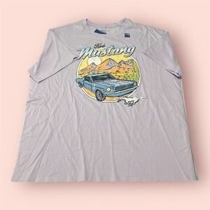 Ford Mustang Short Sleeve Tee - Lavender